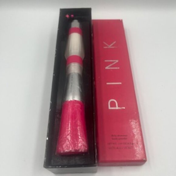 NEW Victoria’s Secret Pink Shimmering Powder Brush New In Box - Picture 1 of 6